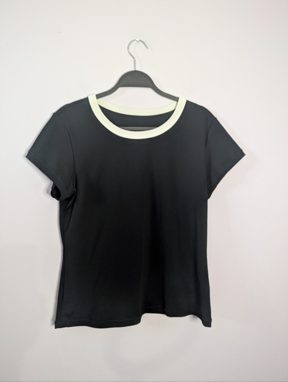 Popflex Ringer Baby Tee Size 2X